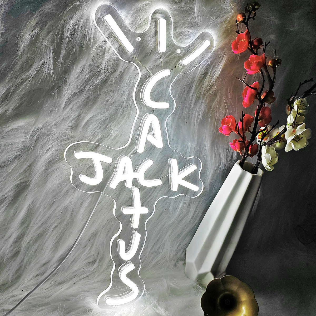 led霓虹灯发光字创意造型DIY亚克力字母霓虹灯造型灯牌制作