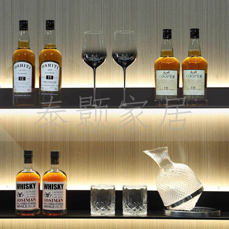 酒柜装饰样板房间软装仿真酒道具洋酒瓶装饰品仿真红酒摆件