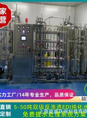 上海益源厂家供应反渗透水处理设备 EDI高纯水设备，除盐水设备