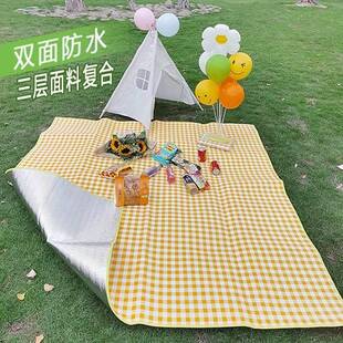 Thickened camping lawn outdoor waterproof park picnic mat