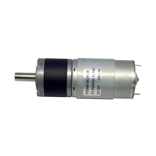 36mm 有刷马达 12V 24V 智能厨房家电 刷地机 行星减速电机