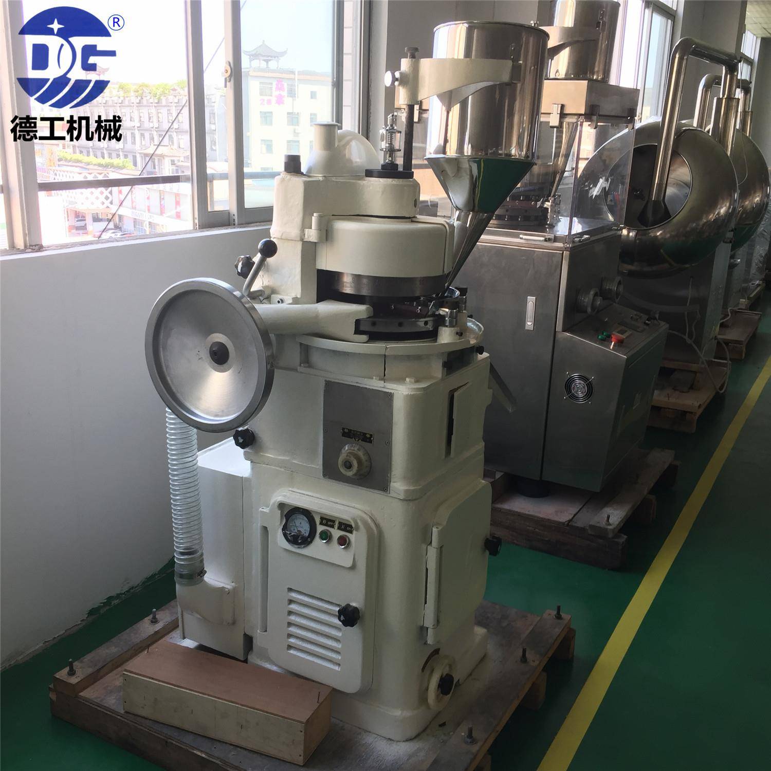 ZP-15铁质化工旋转式压片机干粉压片设备电子元件旋转式压片机
