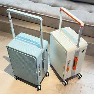 正品德国科思途款行李箱女2大容量宽拉4杆旅新行箱侧 盖2开0登机