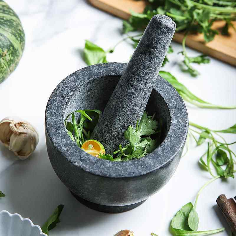 老砸瞒悉式花岩蒜臼子动捣蒜岗泥器石臼家用研磨钵擂钵蒜手捣药器
