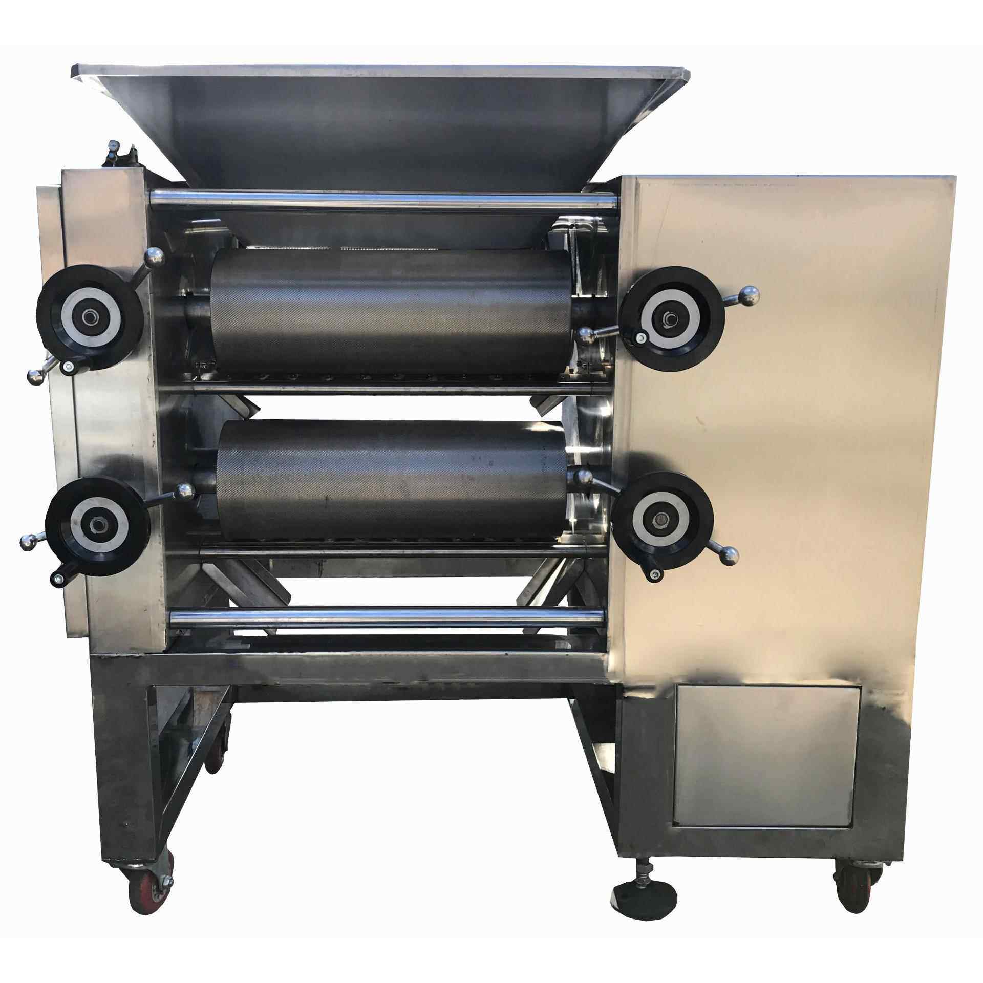 食品级不锈钢四辊豆沙研磨机芝麻磨粉机绿豆粉大米粉