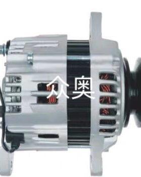 适用斗山DH55发动机发电机LR140724发电机8972283180发电机12V