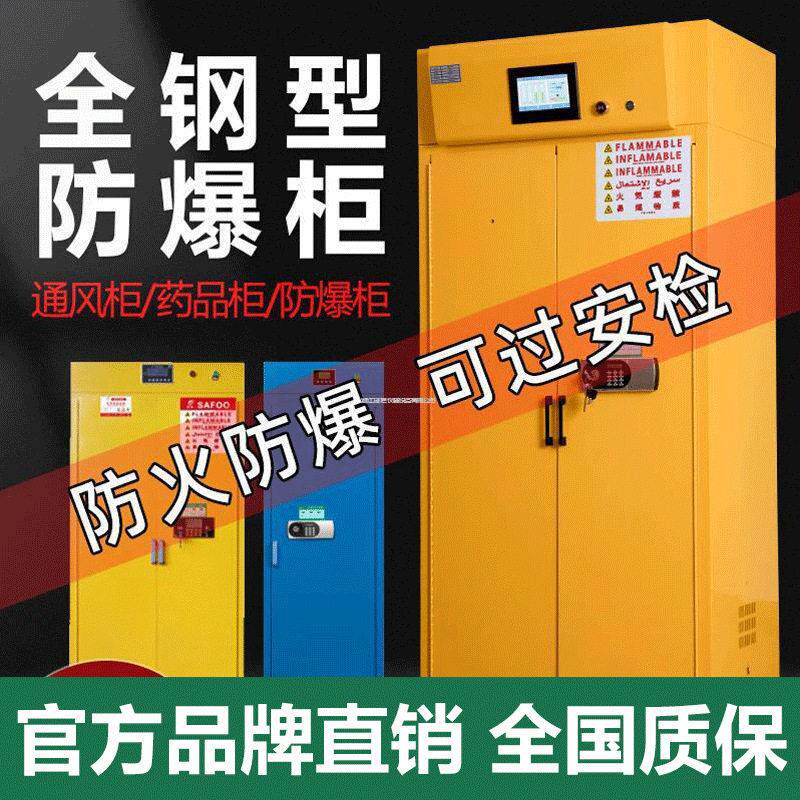 净气型防爆柜易燃品柜校化学实验室工业危化品防爆箱PP耐腐蚀柜