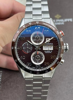 公价39200】98新泰格豪雅CV2A12.BA0796自动机械男手表43mm正品