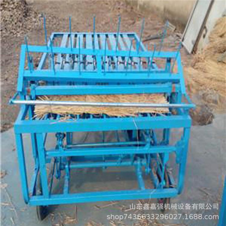 蔬菜大棚路面保温机全自动草席编织机多针针距可调稻草苇帘机