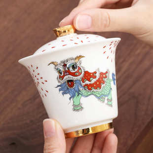 旅行茶具套装 便携式 简易户外包办公室白瓷功夫泡茶杯随身出差旅游
