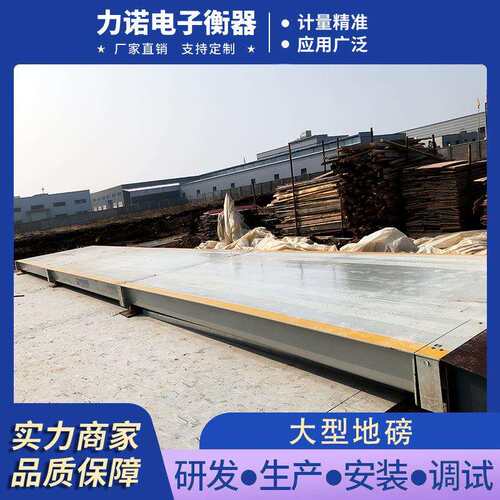 力数诺厂大电子地磅家直销1字0-200吨型地磅仓库工地化无人值守汽