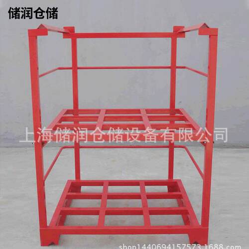 固定式堆垛架仓储货架中型仓储网格货架巧固架堆垛厂家