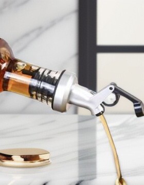 Gravity Leak-Proof Oil Pourer, Bottle Spout, Home Bottle Sto