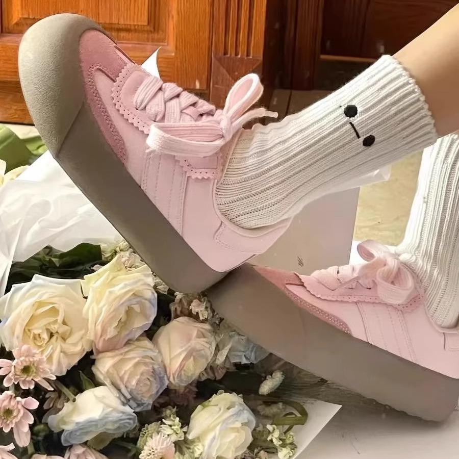 帆布鞋白敬亭休闲蓬蓬大头老爹鞋