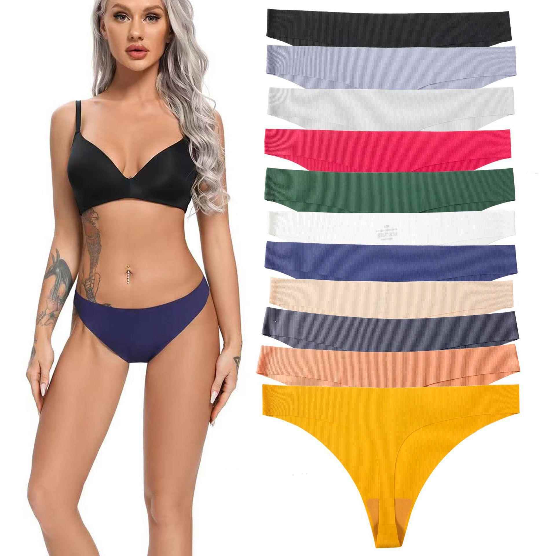 elastic sexy waist seamless super sports low underwear