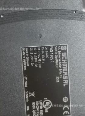 FWS1205C安全继电器型号101170056全新原装库存现货特价