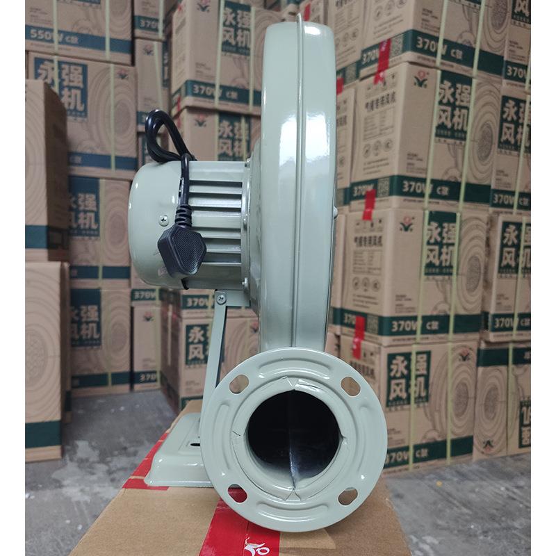 250W550W酒店厨房炉灶中压风机厂家 永强牌CZR60鼓风机铁外壳