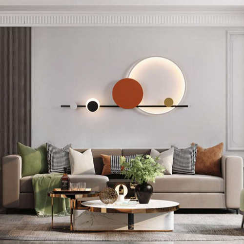 北欧简约轻奢装饰壁灯个性创意客厅沙发背景墙氛围灯具卧室床头灯