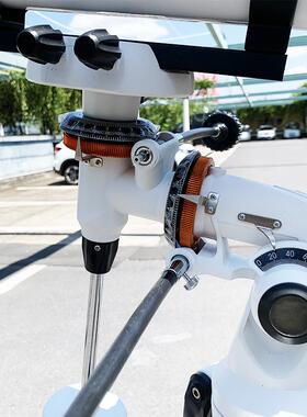 跨境 新品80eq强化版高清高倍天文望远镜观星观景天地两用看月亮