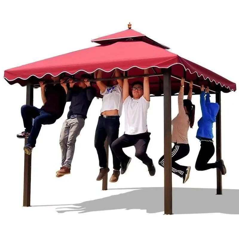 户外凉亭农庄庭院遮阳棚活动广告家用车棚大型四脚摆摊帐篷伞雨棚