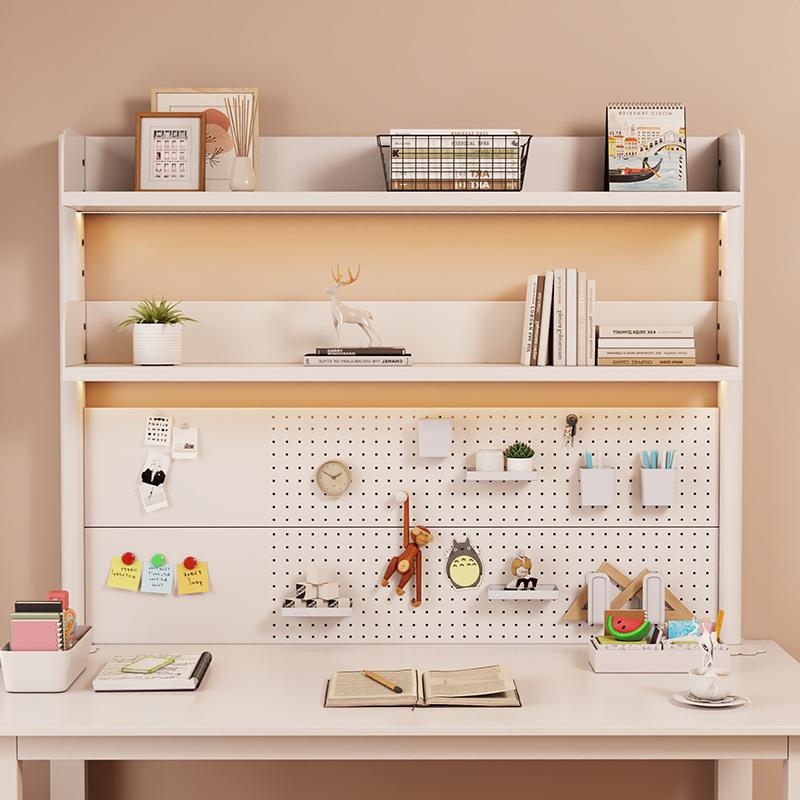 桌面洞洞置物架BJN孔打习桌学书生学书桌立式隔板桌上架整理收纳