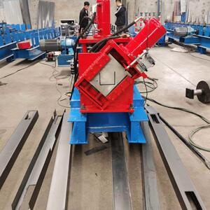 定制大U型槽冲孔一体设备强钢辊压机U型槽压瓦机