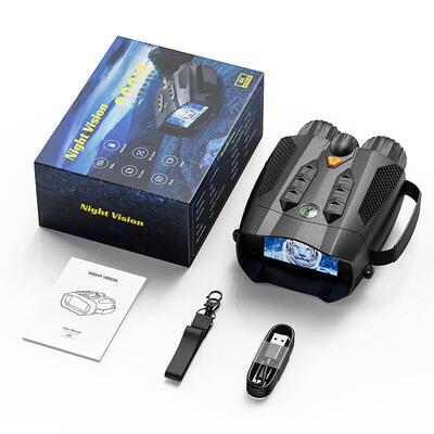 工厂新款 3.0大屏5000mAh4800万微光全彩全黑800米户外高清红外夜