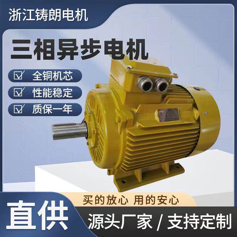 厂家生产3W2极三相异步电机工业电机三相电机电动机风机变频