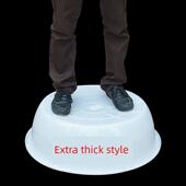 盆子特大加厚家用大圆盆牛筋塑料盆白色圆形洗衣盆洗澡盆超大号