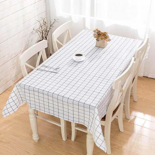 PEVA tablecloth, waterproof and oil-proof, no need to wash,