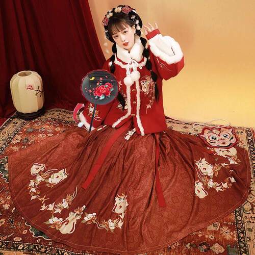 Chinese Double-Sided Embroidery Hand Held Fan China Han Anci