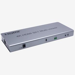 工厂4K中性9分割器dnf9进1出分割器上合9分割器