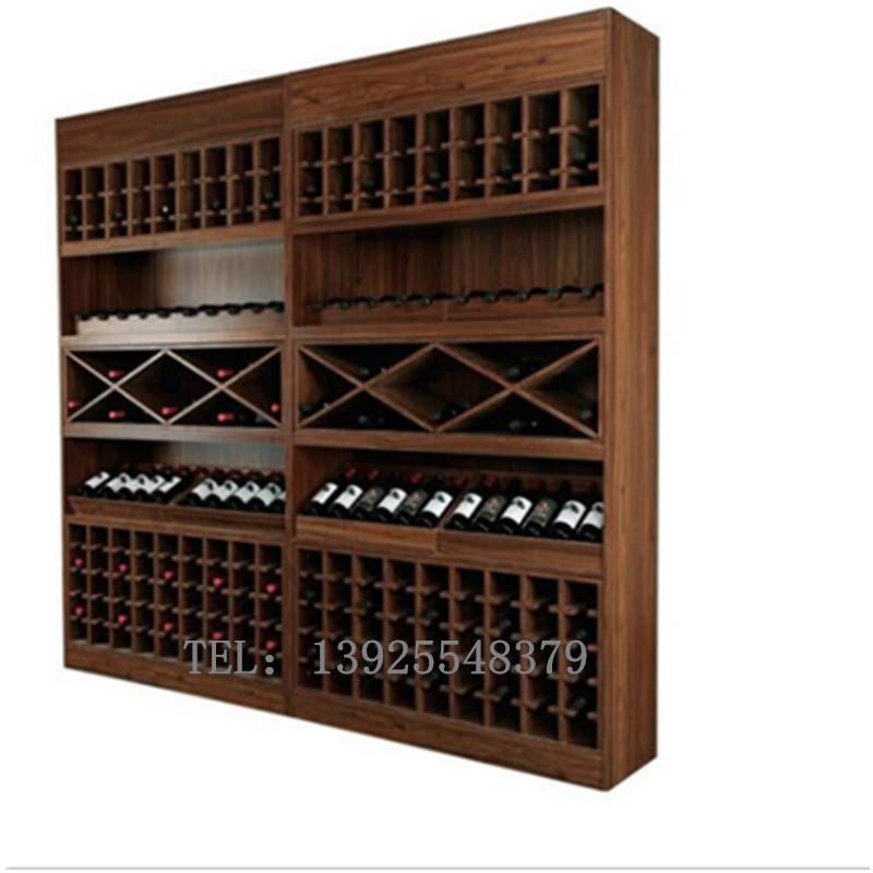 厂家直销精品木质红酒展柜葡萄酒白酒中岛展示柜酒水饮料陈列柜