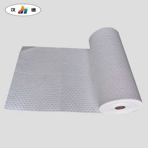 厂家批发吸油卷吸油棉加厚吸油毡吸液卷油污处理专用100片/箱4mm