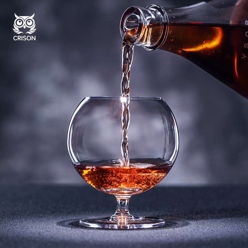 BD7201 CRISON/柯瑞森无铅水晶白兰地酒杯球型水杯鸡尾酒杯高脚杯