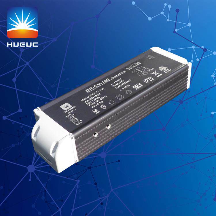 供应60W 80W 100W恒流 恒压0-10V调光电源 塑料外壳 IP20