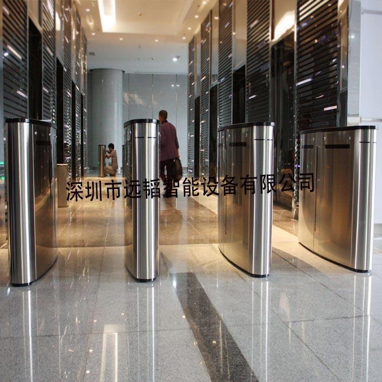 人行通道刷卡翼闸 全高旋转闸摆闸 超市感应门 门禁考勤翼闸机