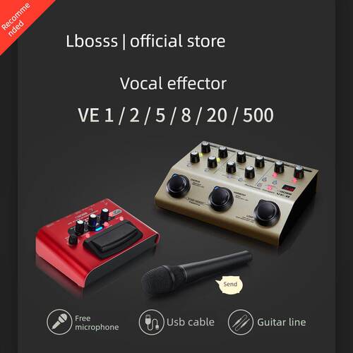 BOSS/罗兰 VE8 VE1 VE22 VE5 VE20 VE500 电木吉他和声人声效果器