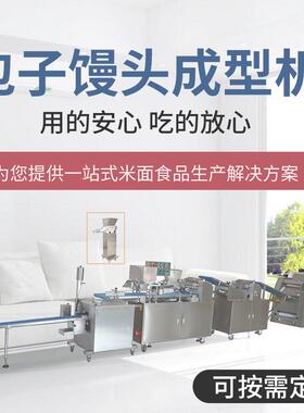 厂家供应包子馒头成型机全自动糯米卷包子馒头奶黄包自动成型机