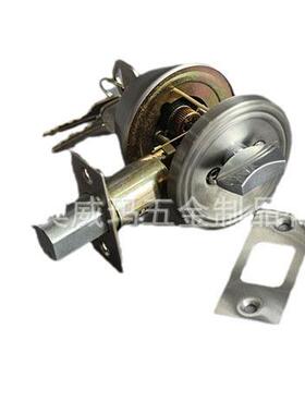 锌合金闭锁D101红古铜呆锁通道锁酒店单开门锁隐形锁房门锁