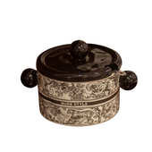 装 猪油罐家用大油罐耐高温陶瓷熟油荤油泼辣子辣椒油厨房储物有盖