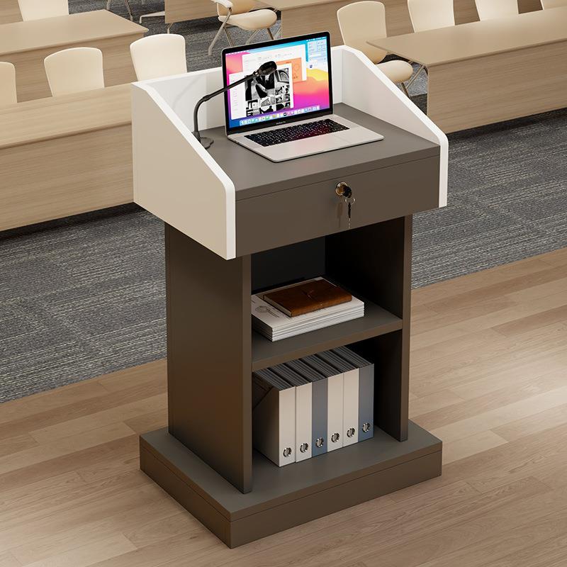 演讲台发言台迎宾导购台咨客台主持台司仪台多媒体教室讲桌接待台