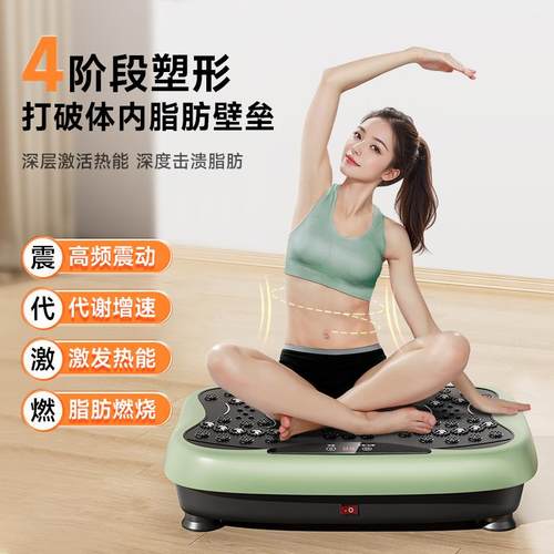 高档国VTT甩脂机动减肥神器律全脂身燃震德动运动机器材懒人抖抖