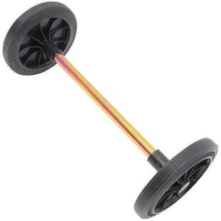 Set Replacement Trash Wheels Rubber Casters Can