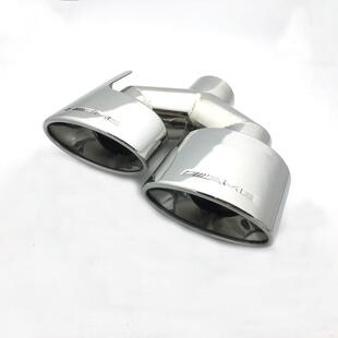 尾喉 排气管C180C200C260C300四出尾嘴升级C63款 热卖 汽车奔驰改装