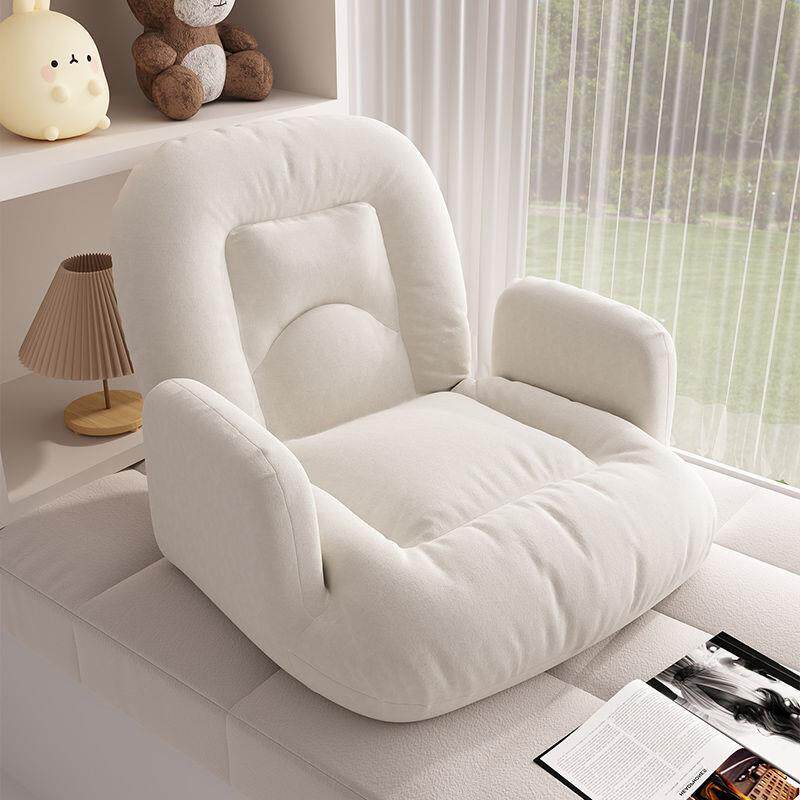 懒人发沙发靠背折叠椅式/单人飘窗靠垫女生卧日室床小上沙网红客