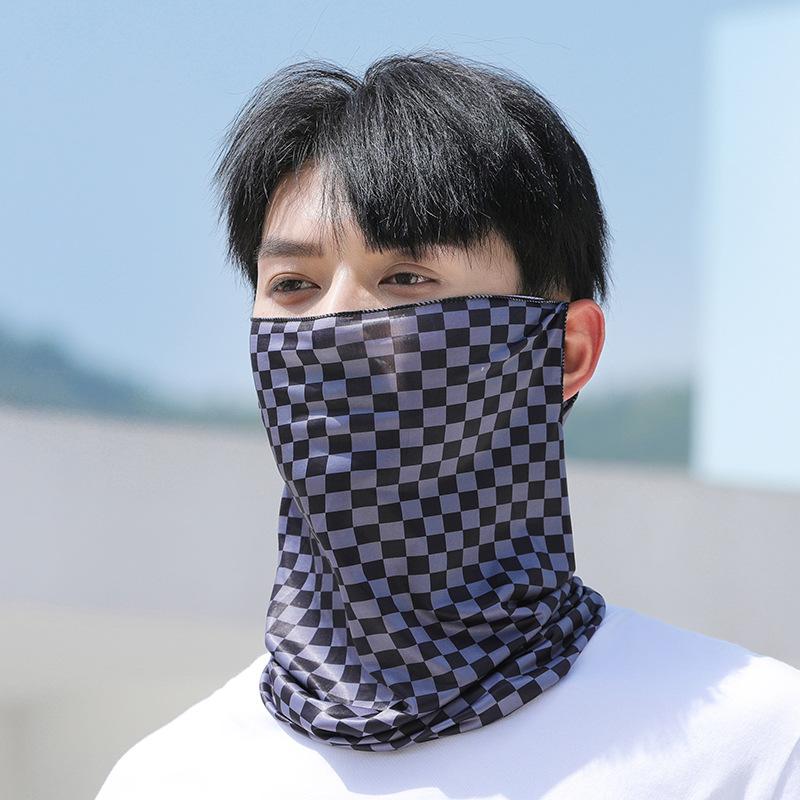 紫外线男女防晒遮阳透气面罩面罩