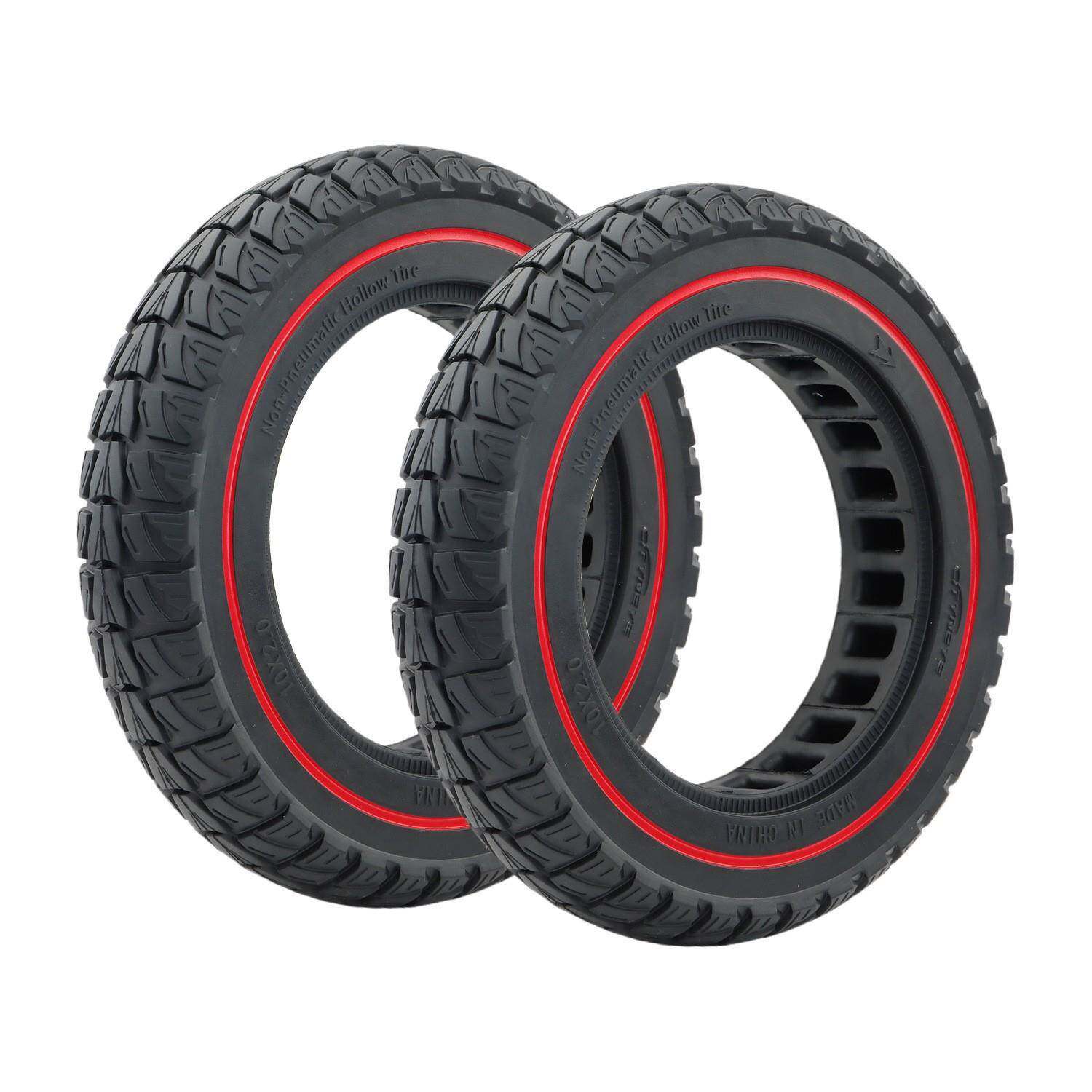 M365/pro电动滑板车实心胎两条装10*2.0免充气蜂窝越野