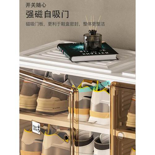 戟晔戟晔盒子球鞋免安装盒透明篮球鞋鞋盒收藏展示鞋柜球鞋