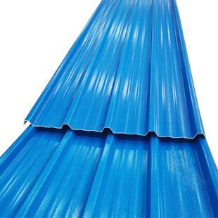 PVC高石材波瓦玻璃钢塑料瓦片梯形彩钢瓦pvc